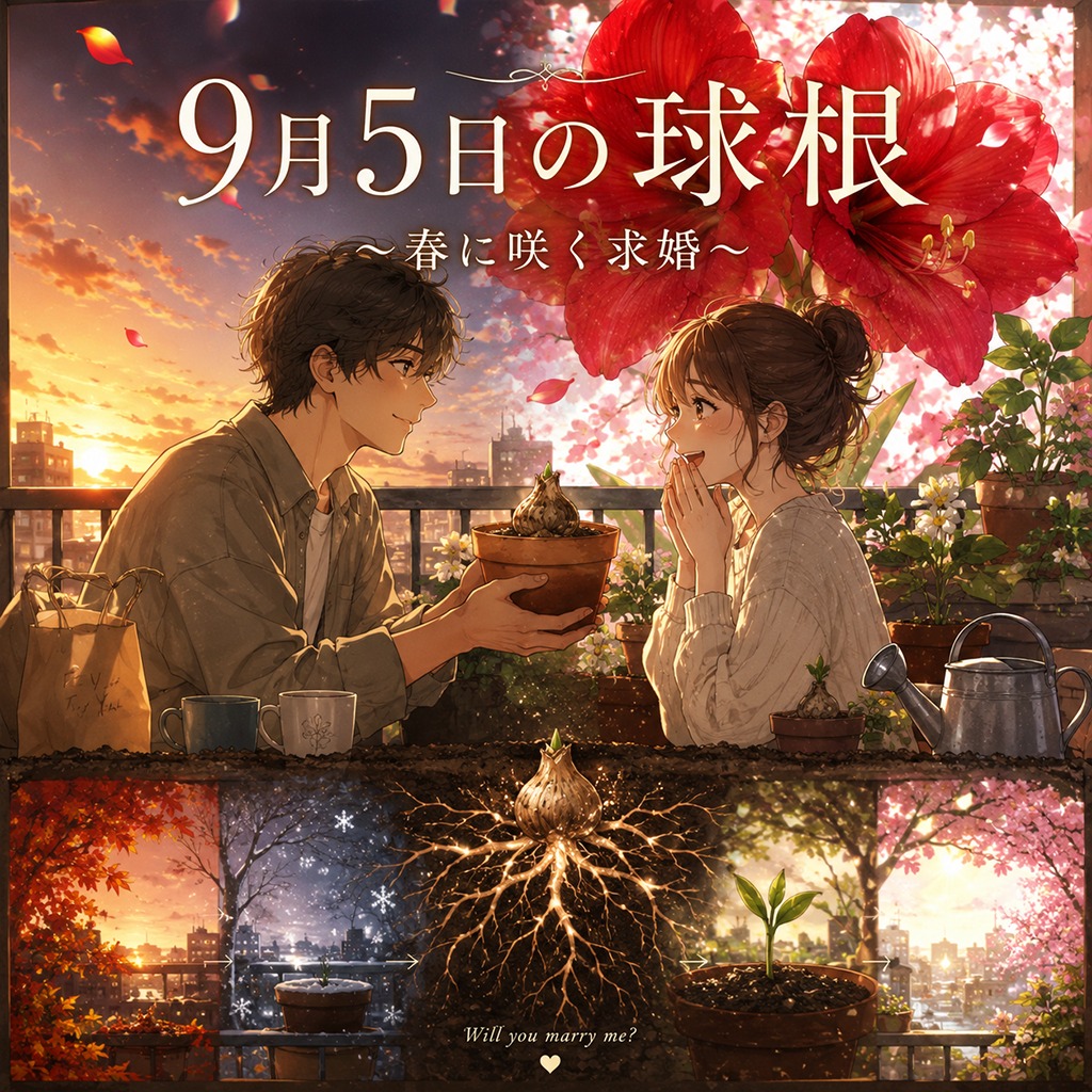 9月5日の球根 〜春に咲く求婚〜 artwork