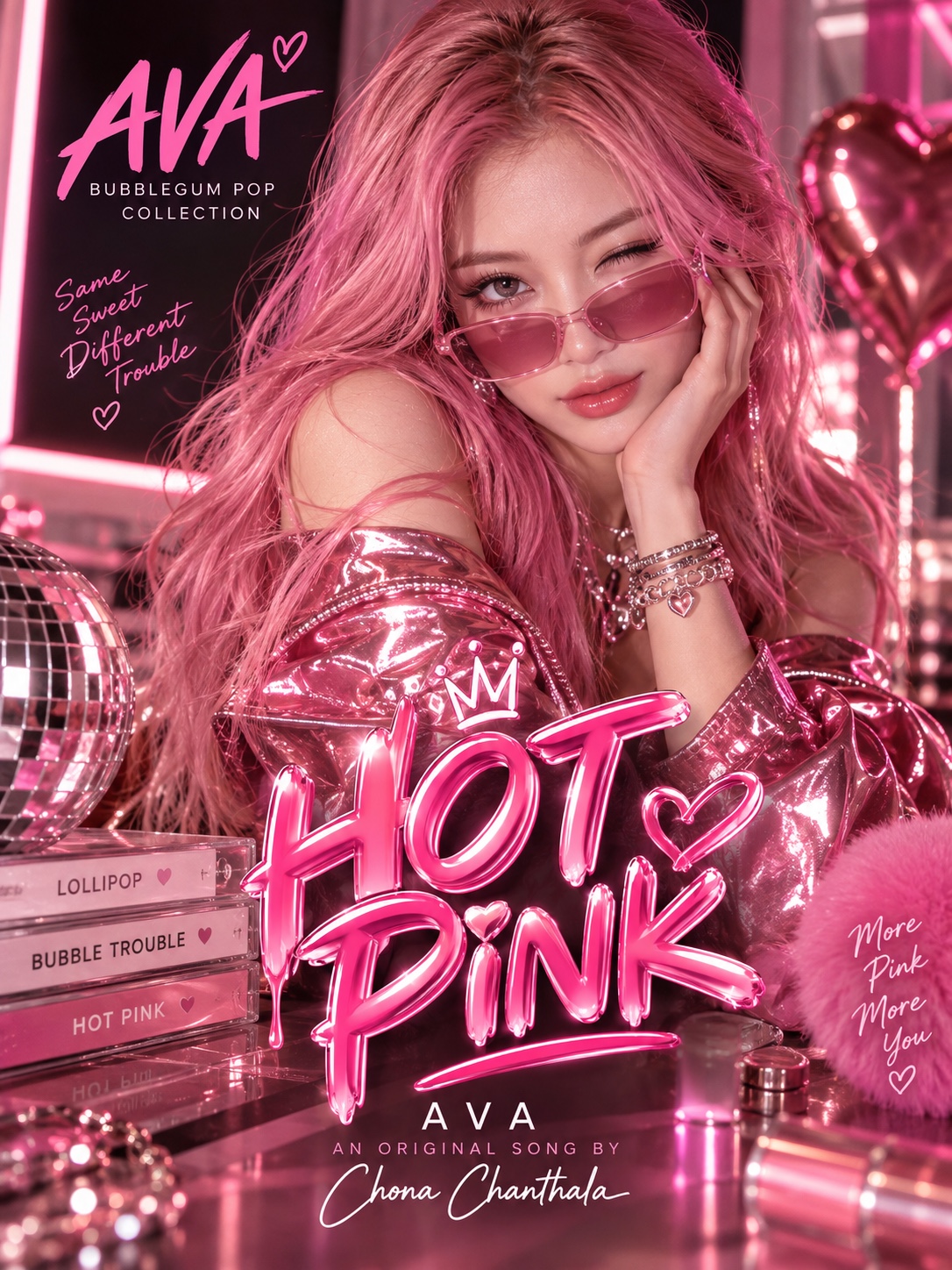 HOT  PINK 🩷 artwork