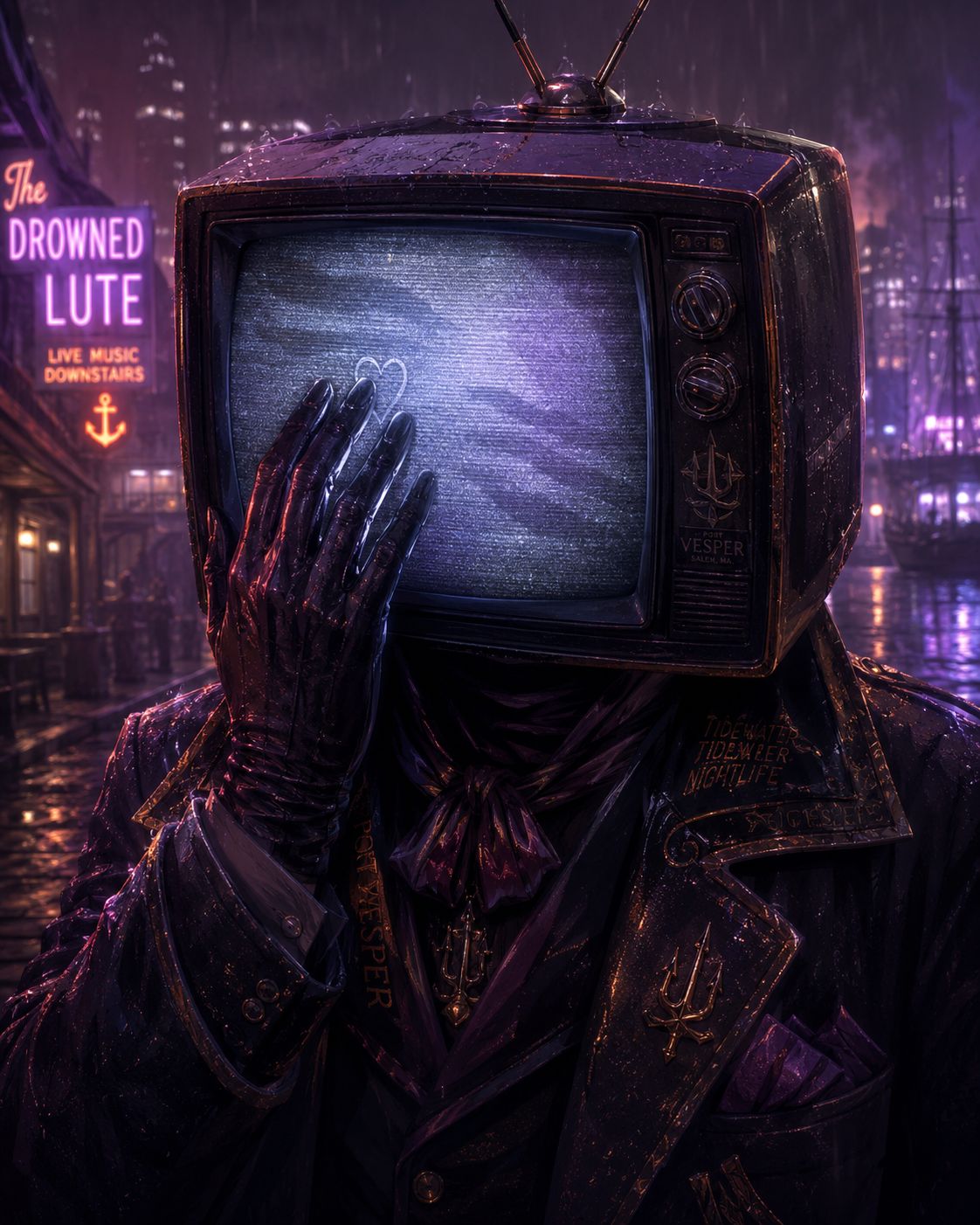 THE DEAD CHANNELS - “Deviation Accepted” artwork