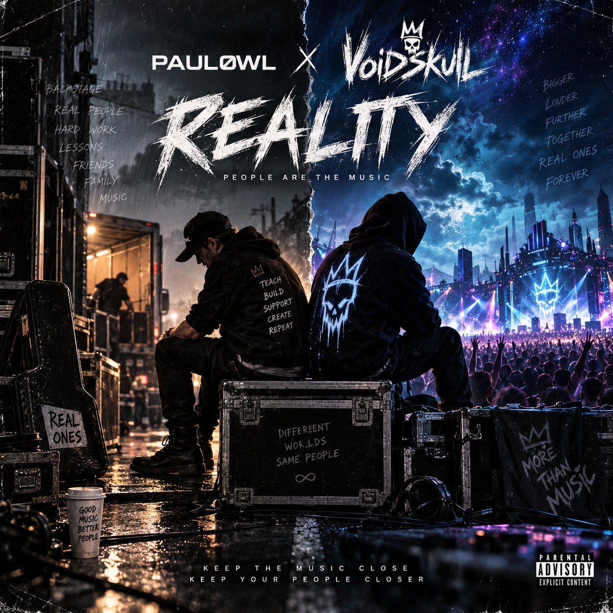 PAUL0WL x VoidSkull — REALITY artwork