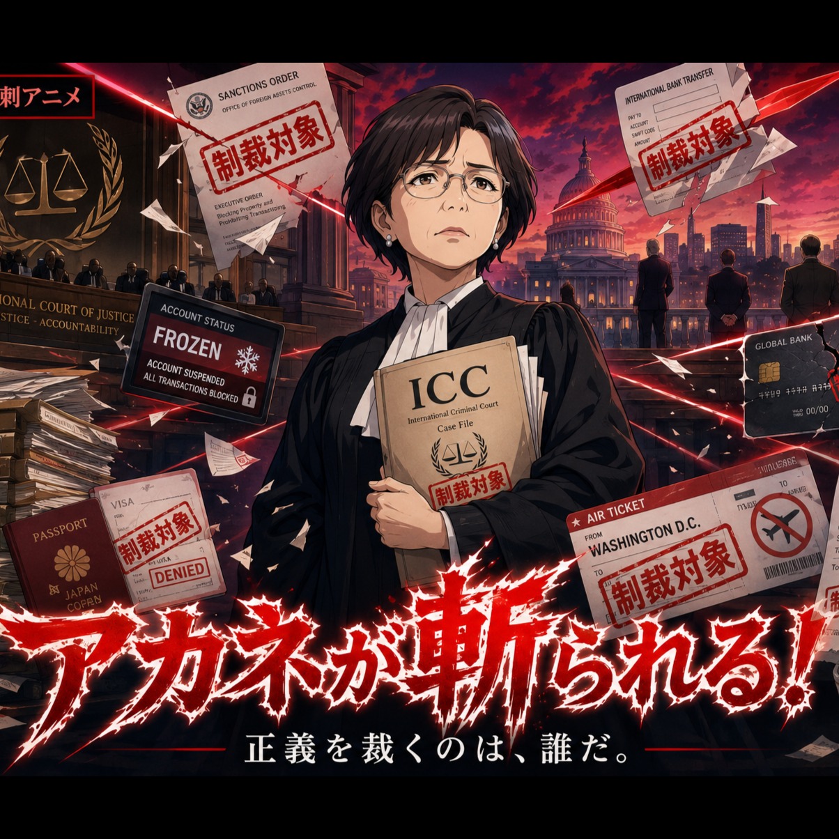 アカネが斬られる！ artwork