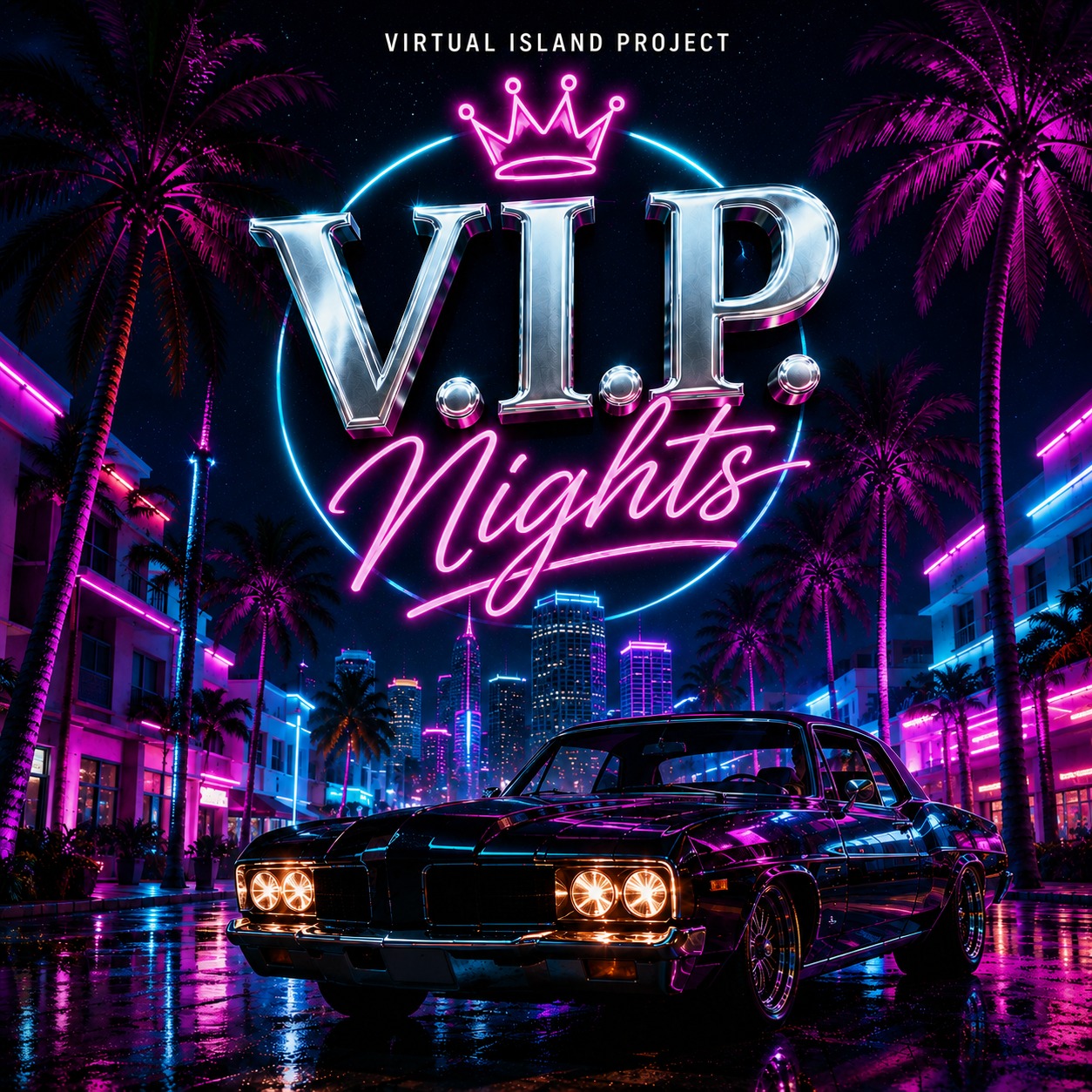 V.I.P. Nights (Virtual island Project) artwork