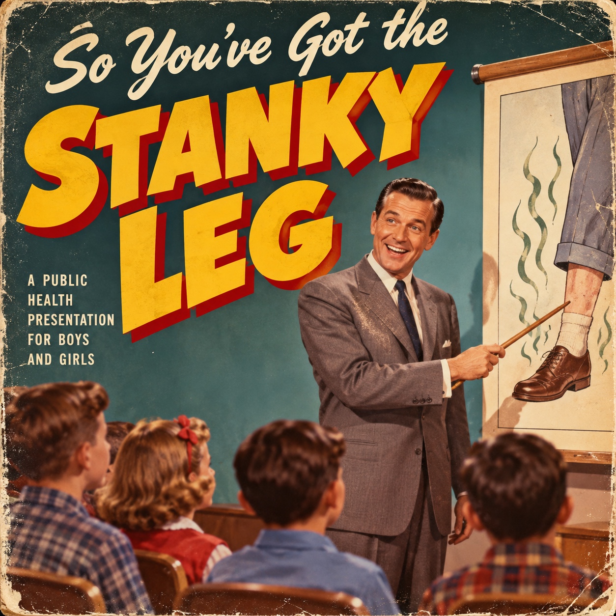 So, you’ve got Stanky Leg… artwork