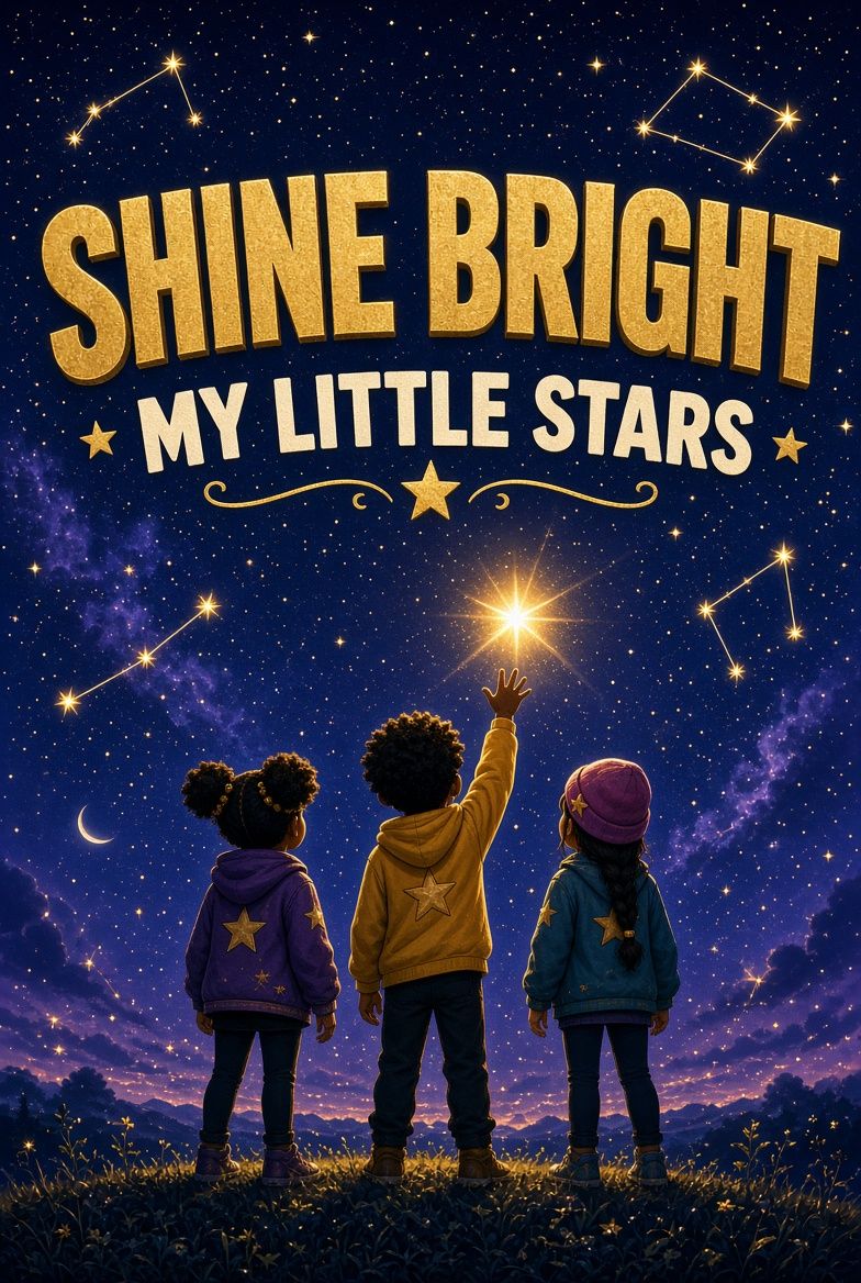 SHINE BRIGHT MY LITTLE STARS artwork