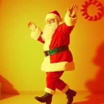Boogie Santa artwork