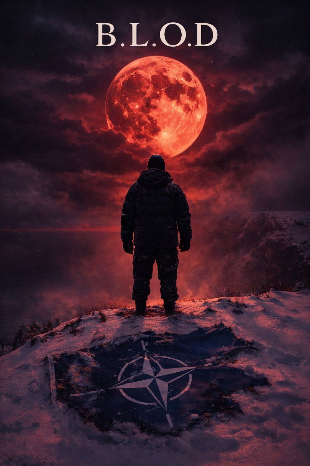 B.L.O.D (RED MOON RISING) artwork
