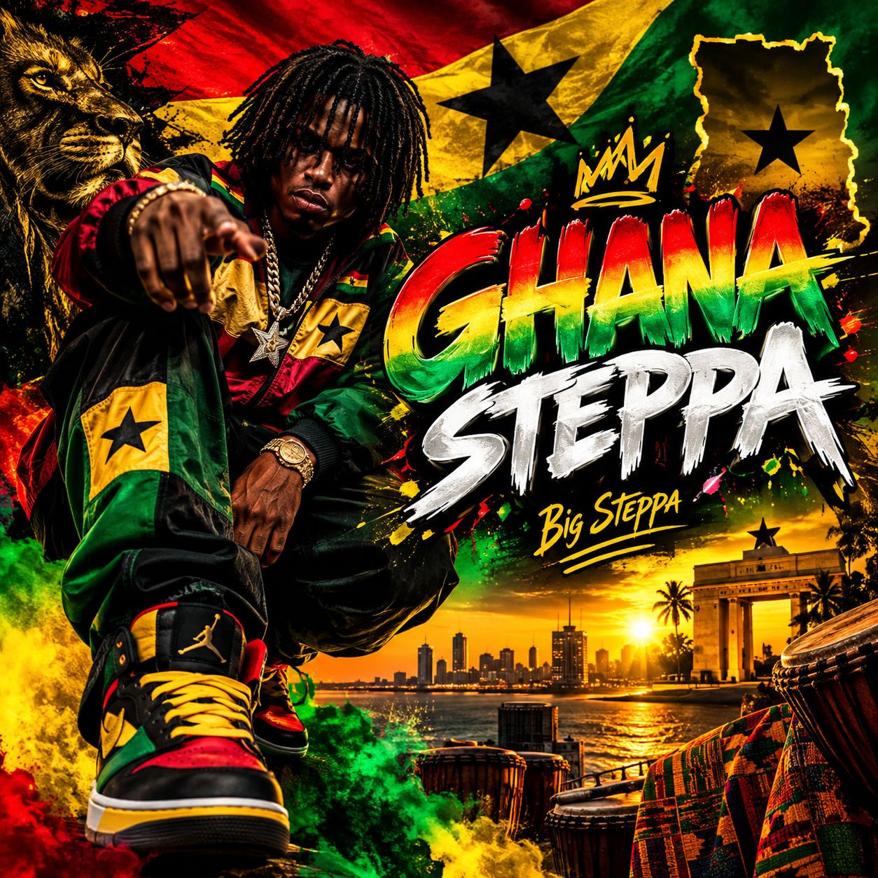 Ghana Steppa artwork