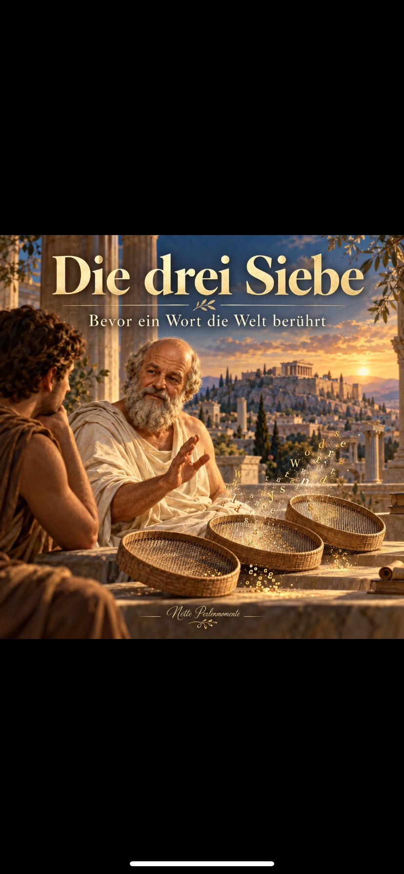 Die drei Siebe artwork