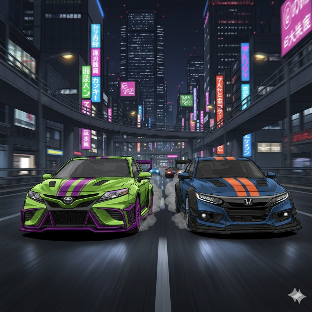 Evolution of the Car (Eurobeat) artwork