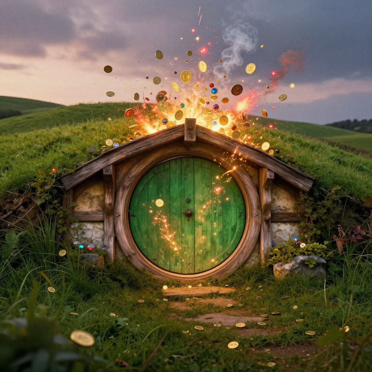 The Hobbit - There and back again artwork