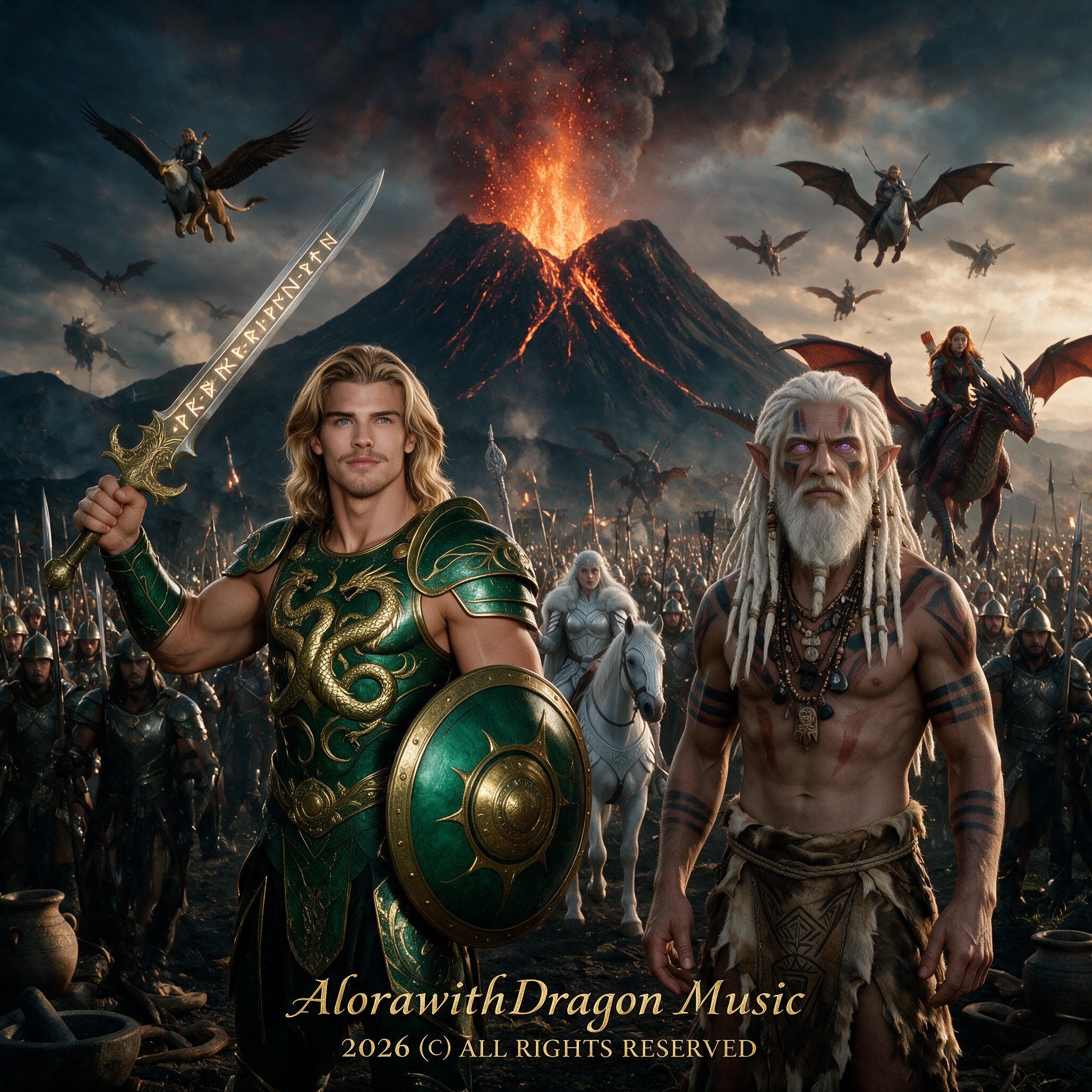 Starlight Blood, Dragon Flame (Remastered) artwork