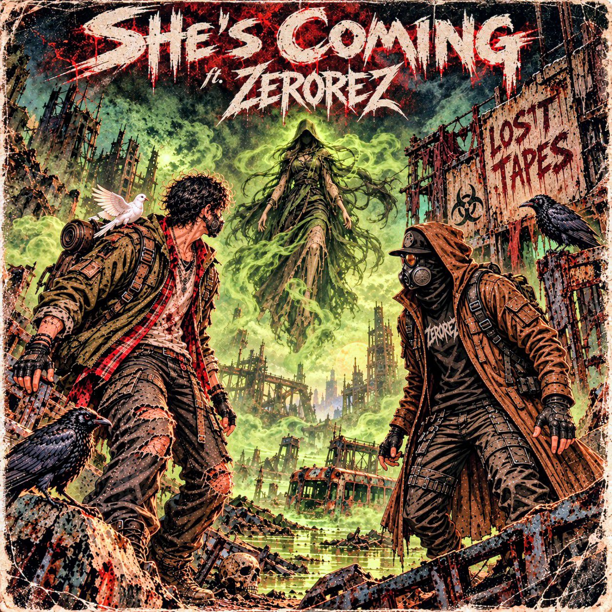 She’s Coming (ft. ⱫɆⱤØⱤɆⱫ) artwork
