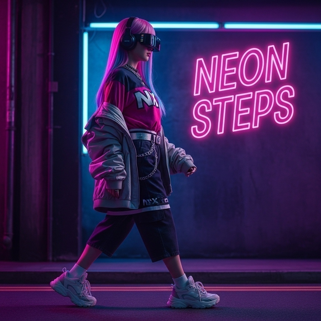 Image for 03 - 1'st 『Neon Steps』 - Girl 'Elise'