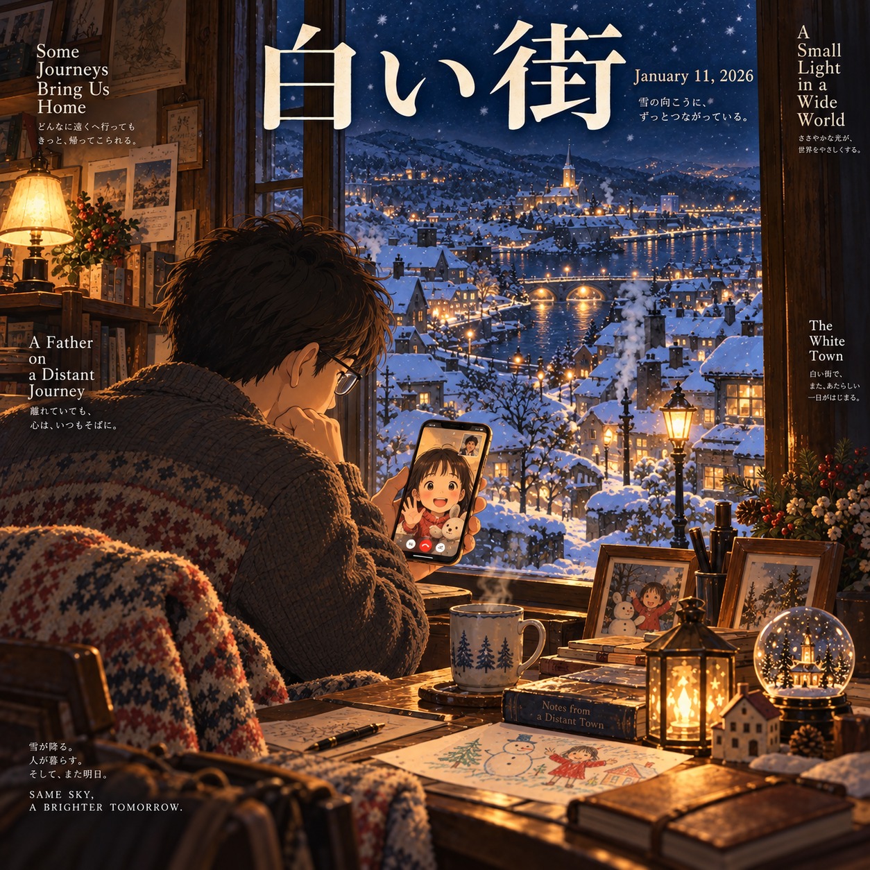 白い街 artwork