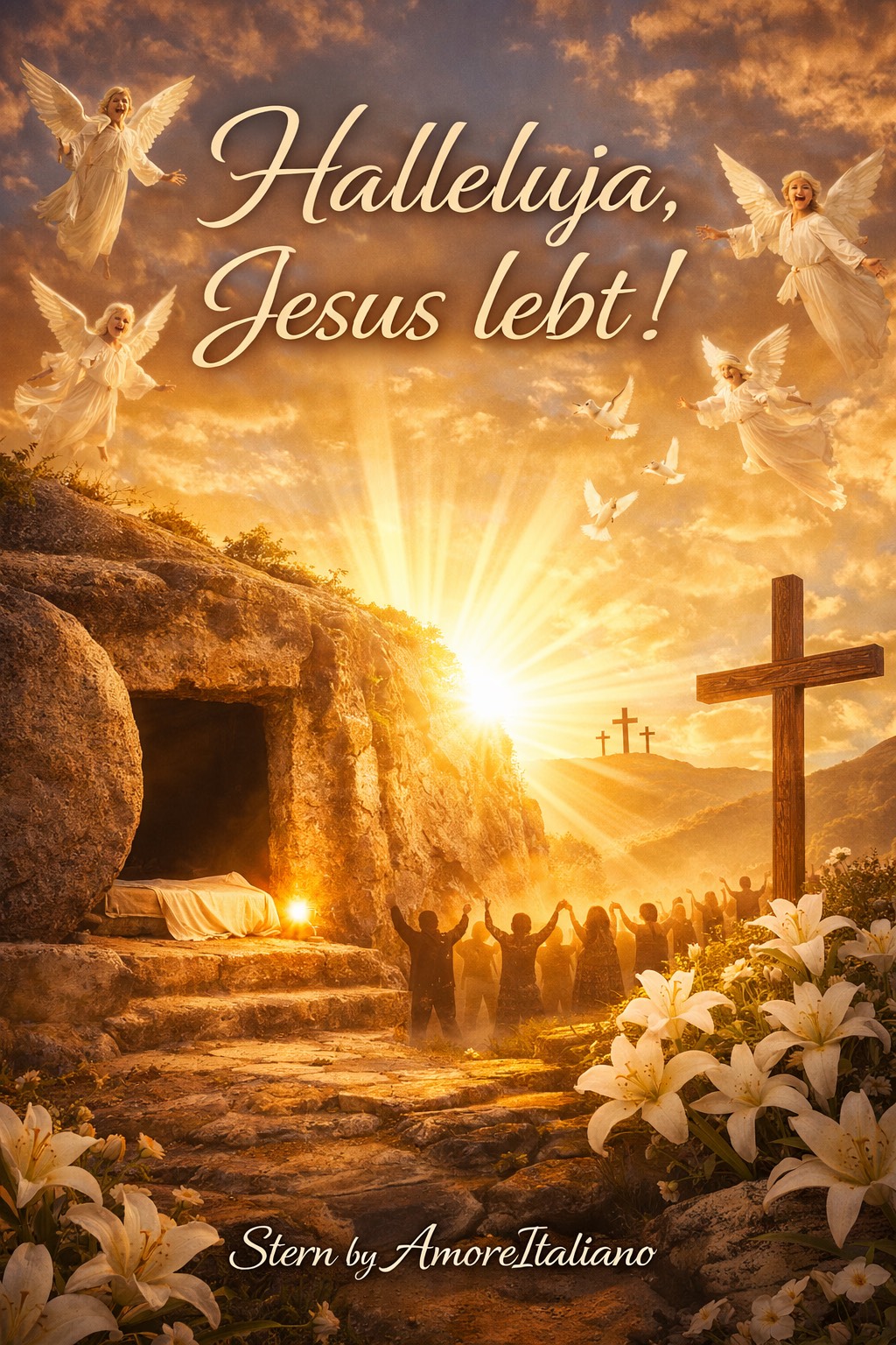 Halleluja Jesus lebt artwork