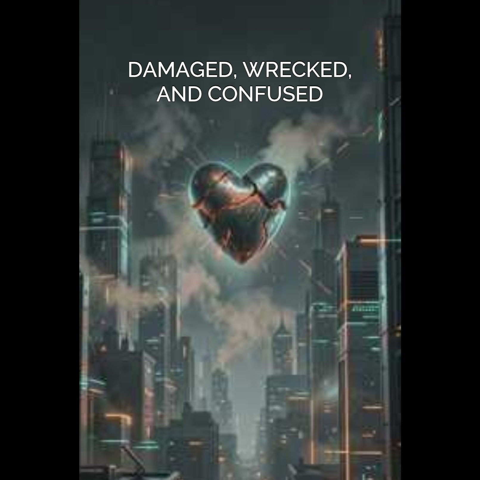 DAMAGED, WRECKED, AND CONFUSED (Industrial Post-Punk) v2 artwork