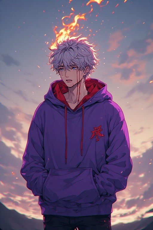 Red & Purple artwork