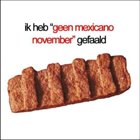 Geen Mexicano November artwork