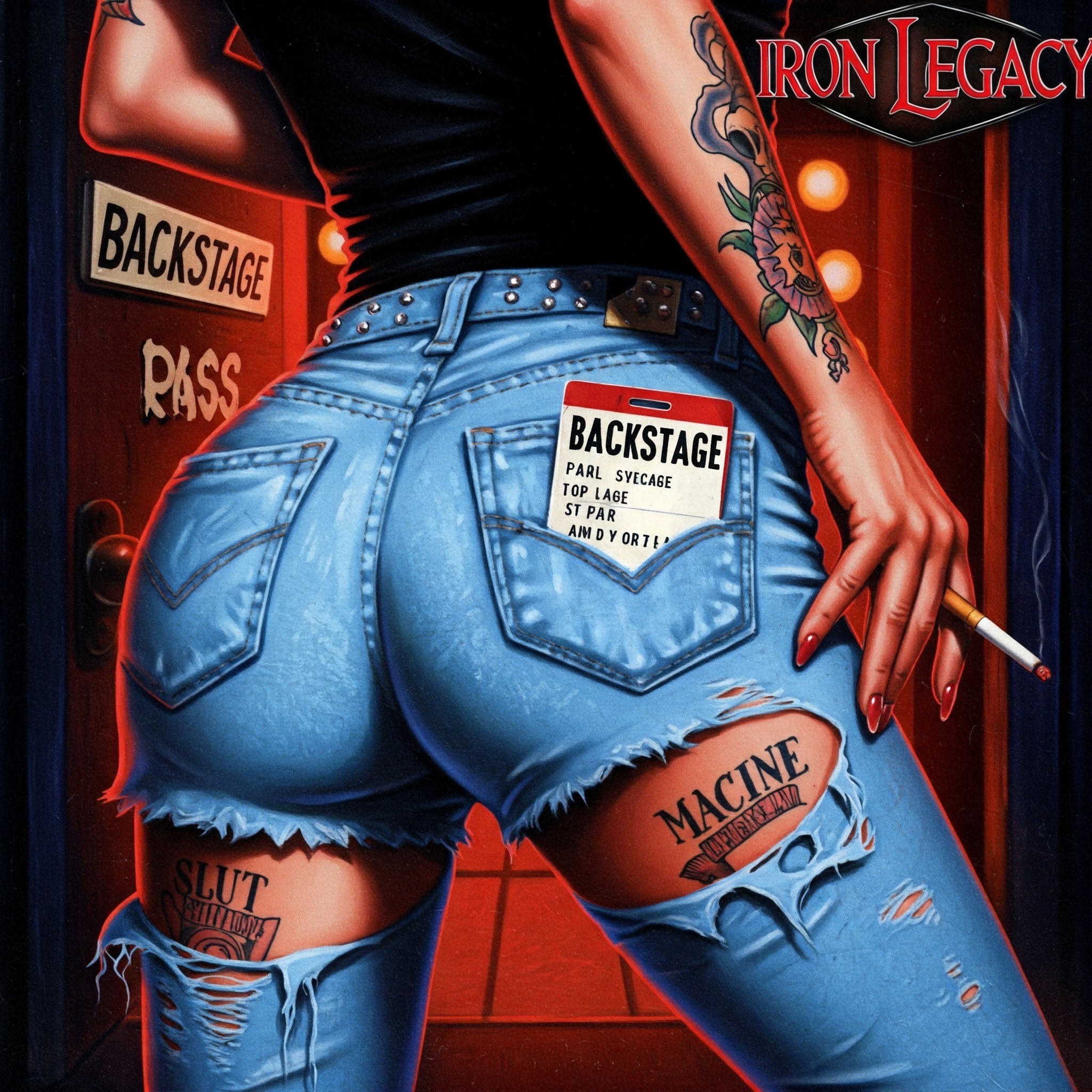 Iron Legacy - Too hot for a Teacher artwork