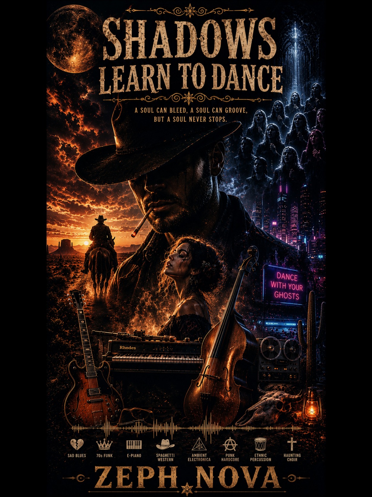 SHADOWS LEARN TO DANCE artwork