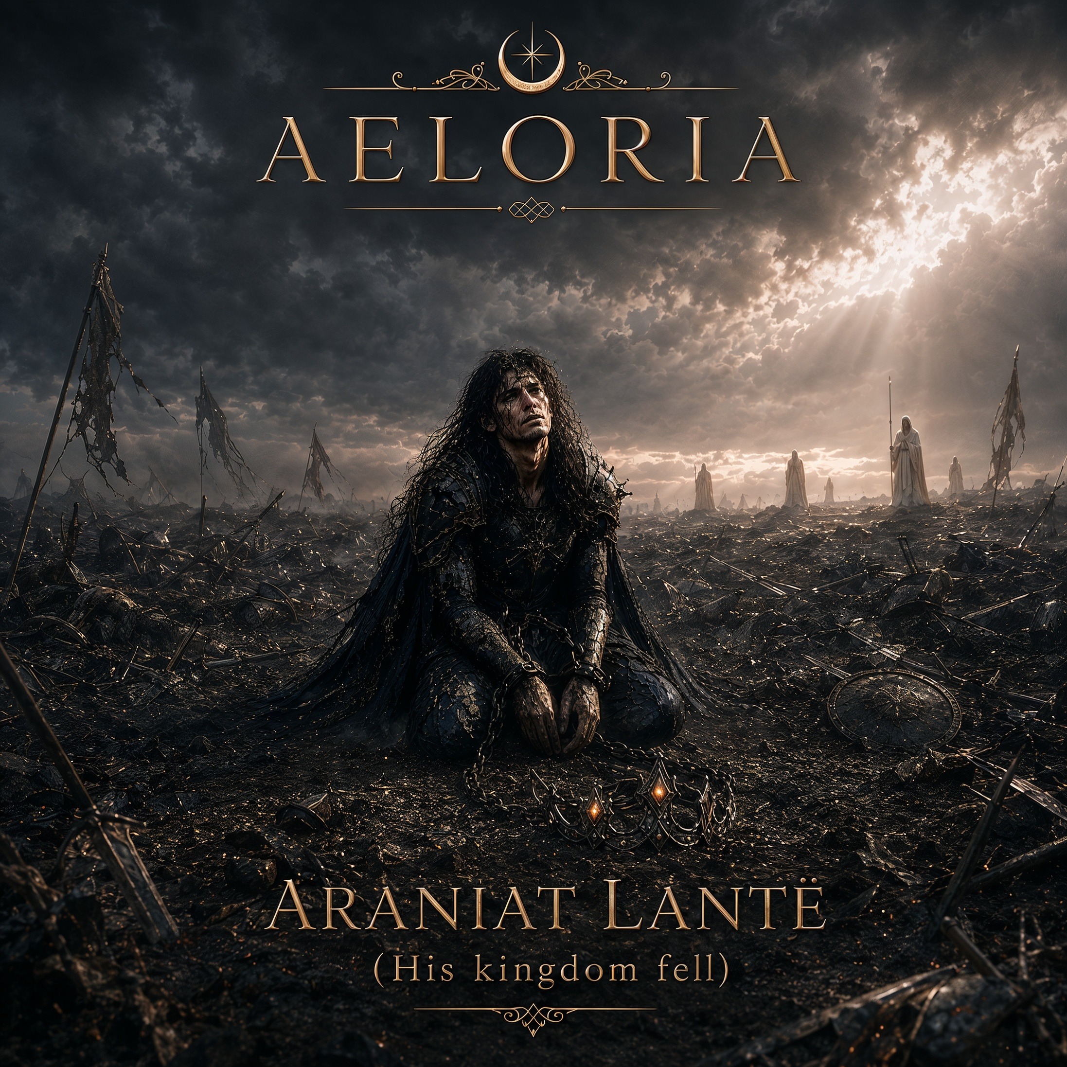 Araniat Lantë (His kingdom fell) artwork