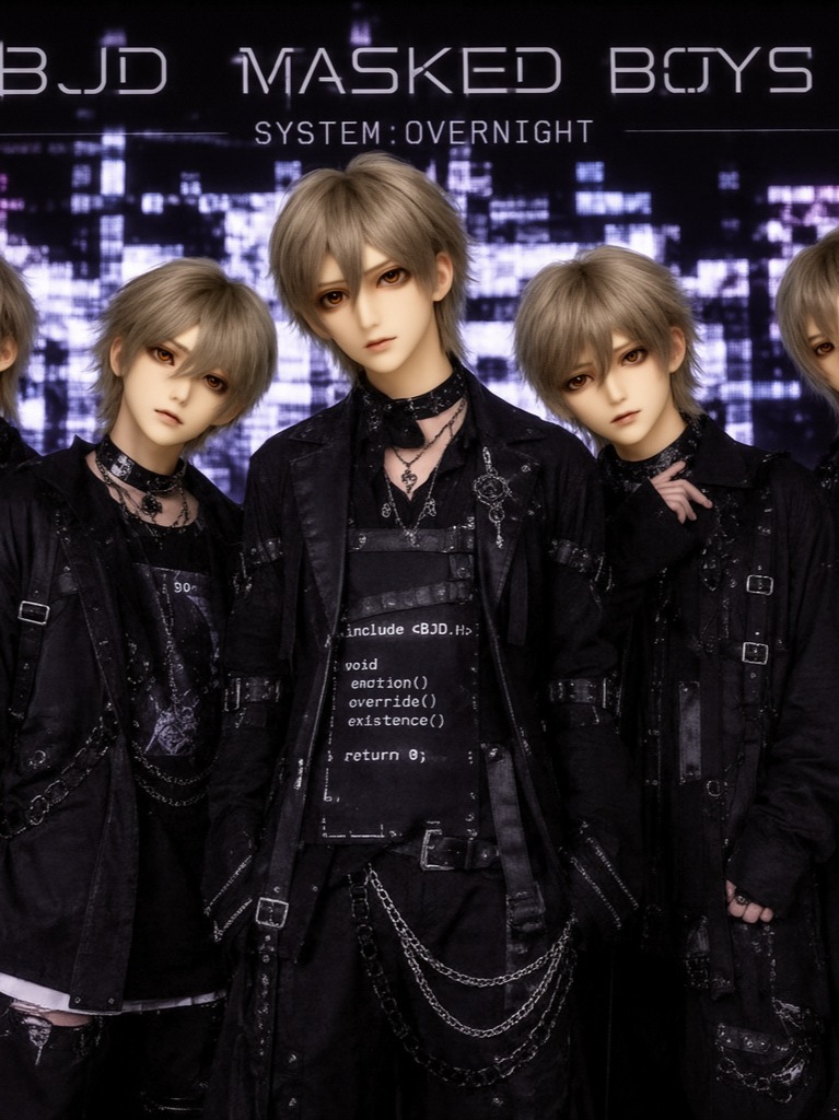 BJD仮面男子 / SYSTEM: OVERNIGHT  V系 artwork