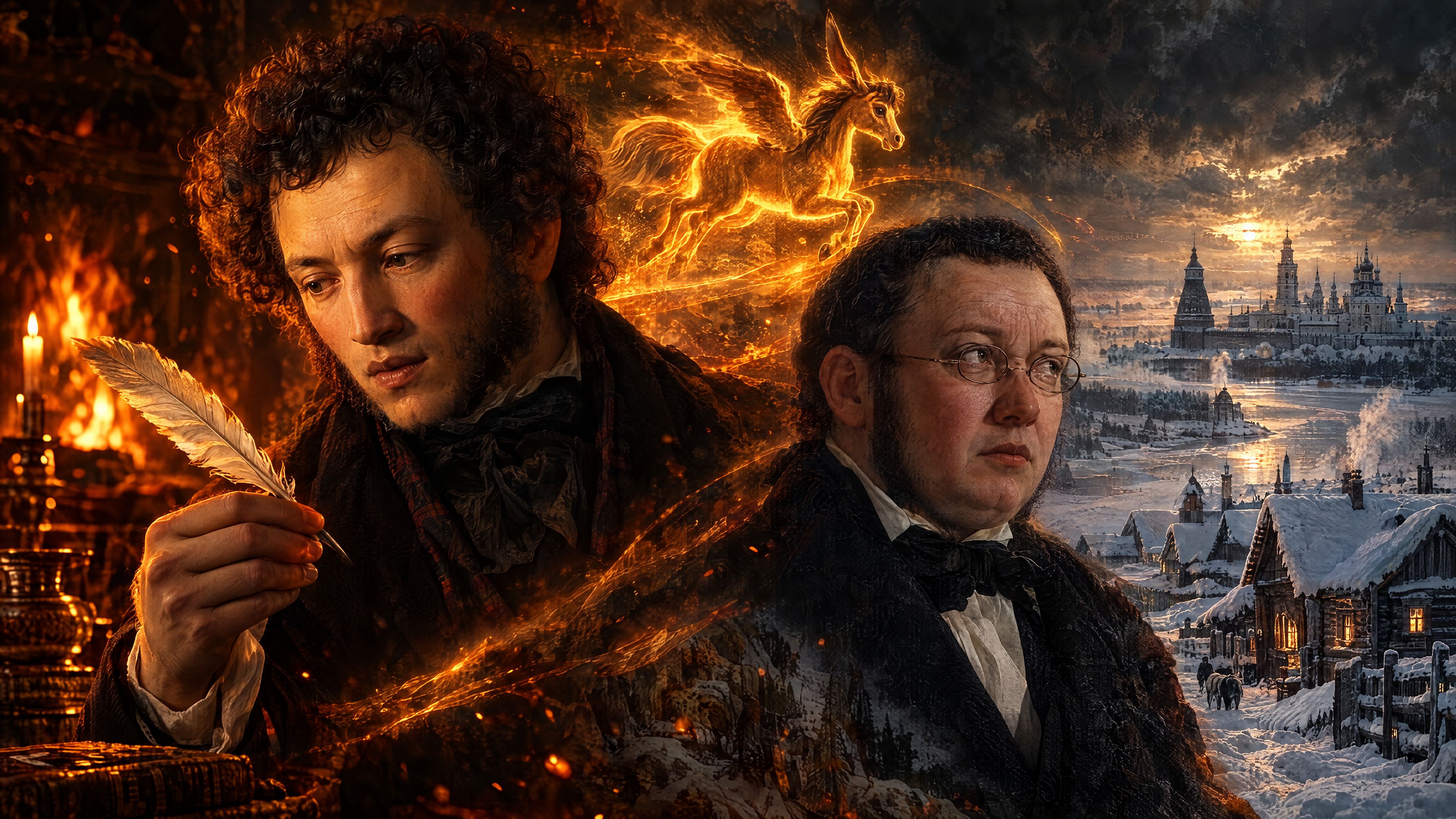 «Пепел Горбунка» (Осовремененный русско-народный эпос) artwork