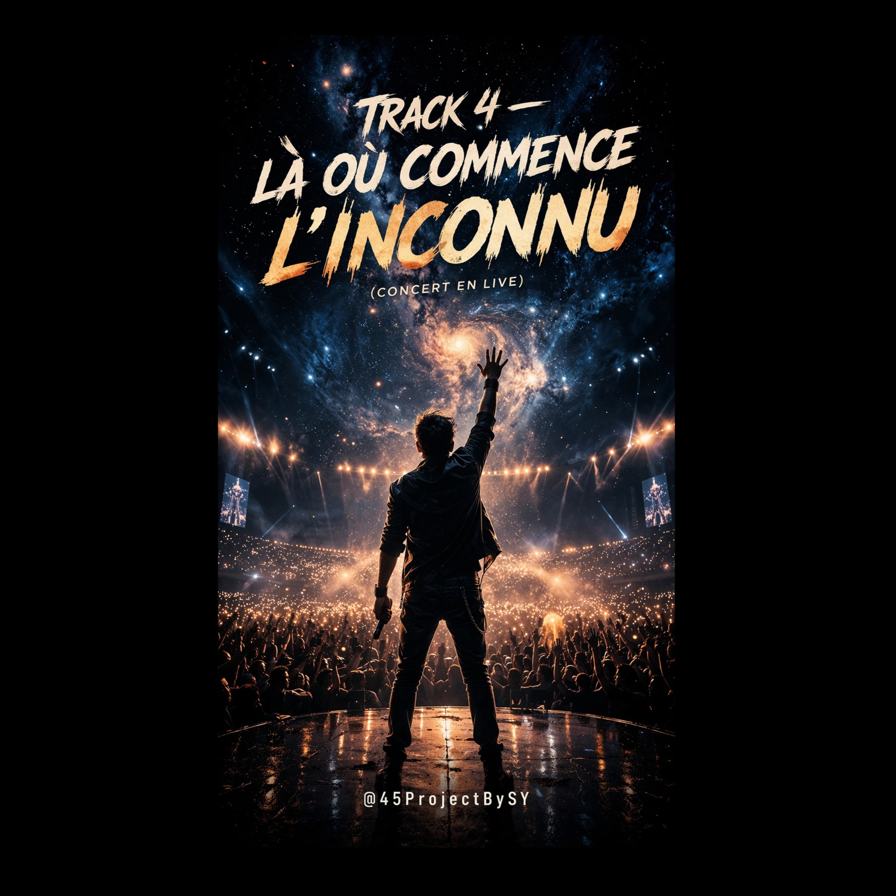 Track 4 — “Là où commence l’inconnu” LIVE artwork