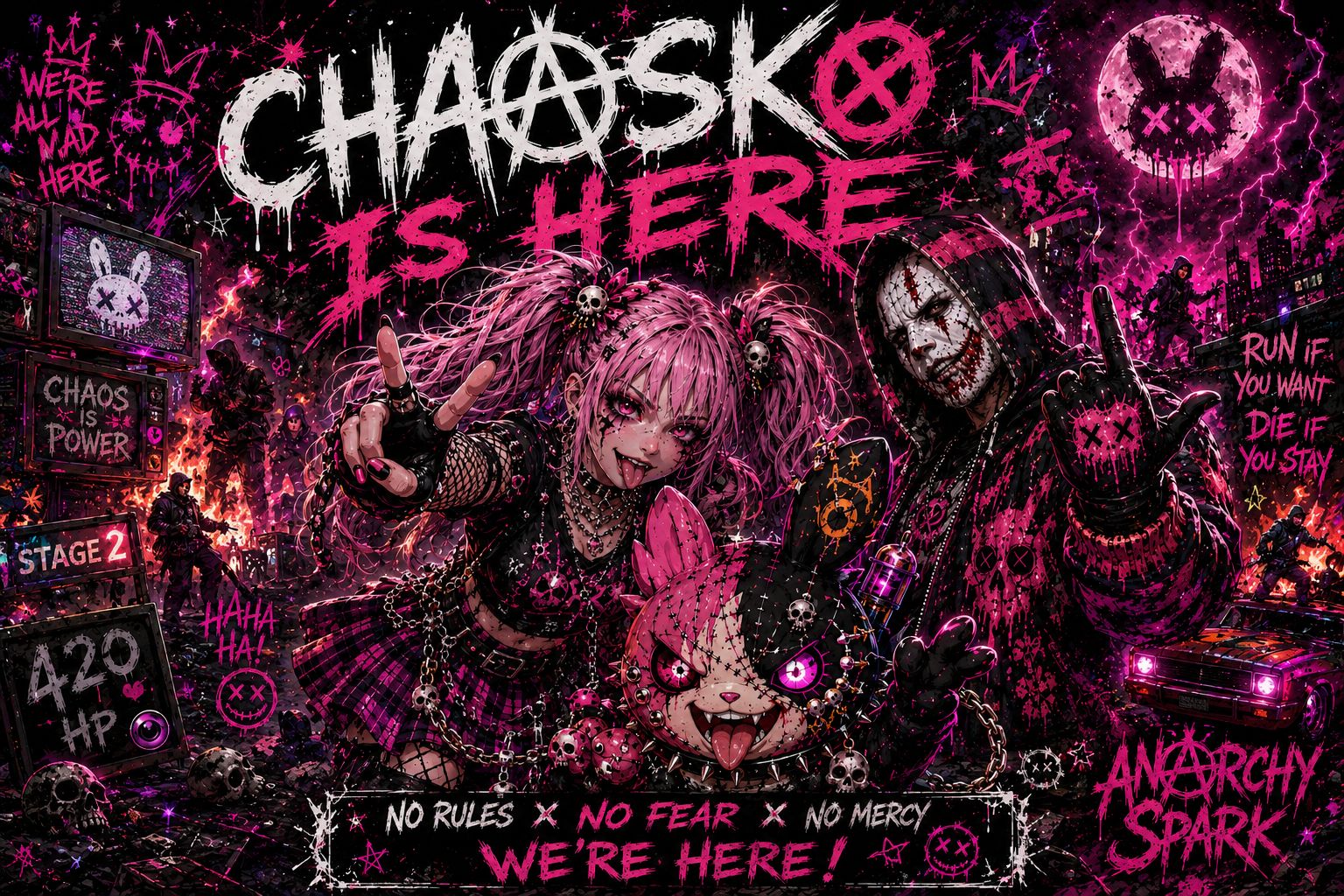 CHAOSKO IS HERE ft. Jilliy (Remix) artwork