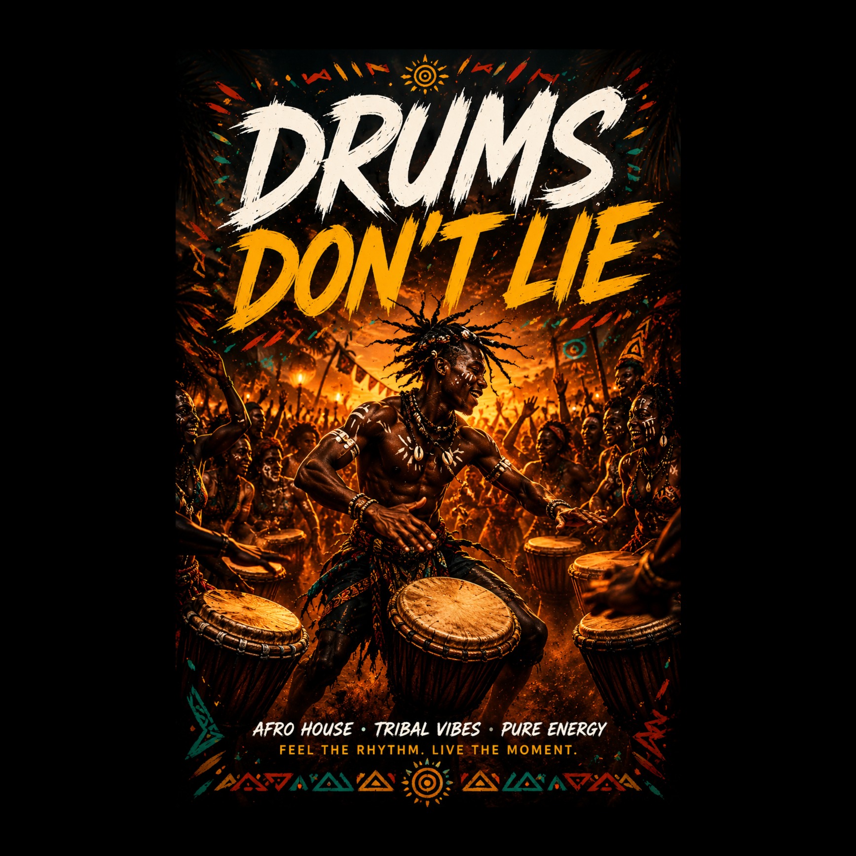 DRUMS DON'T LIE artwork