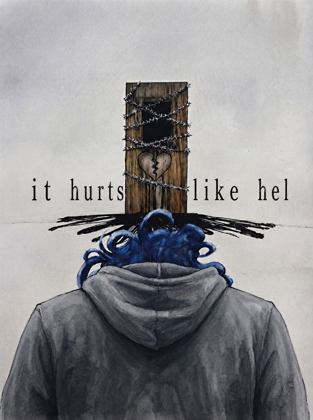 It hurts like hell. artwork