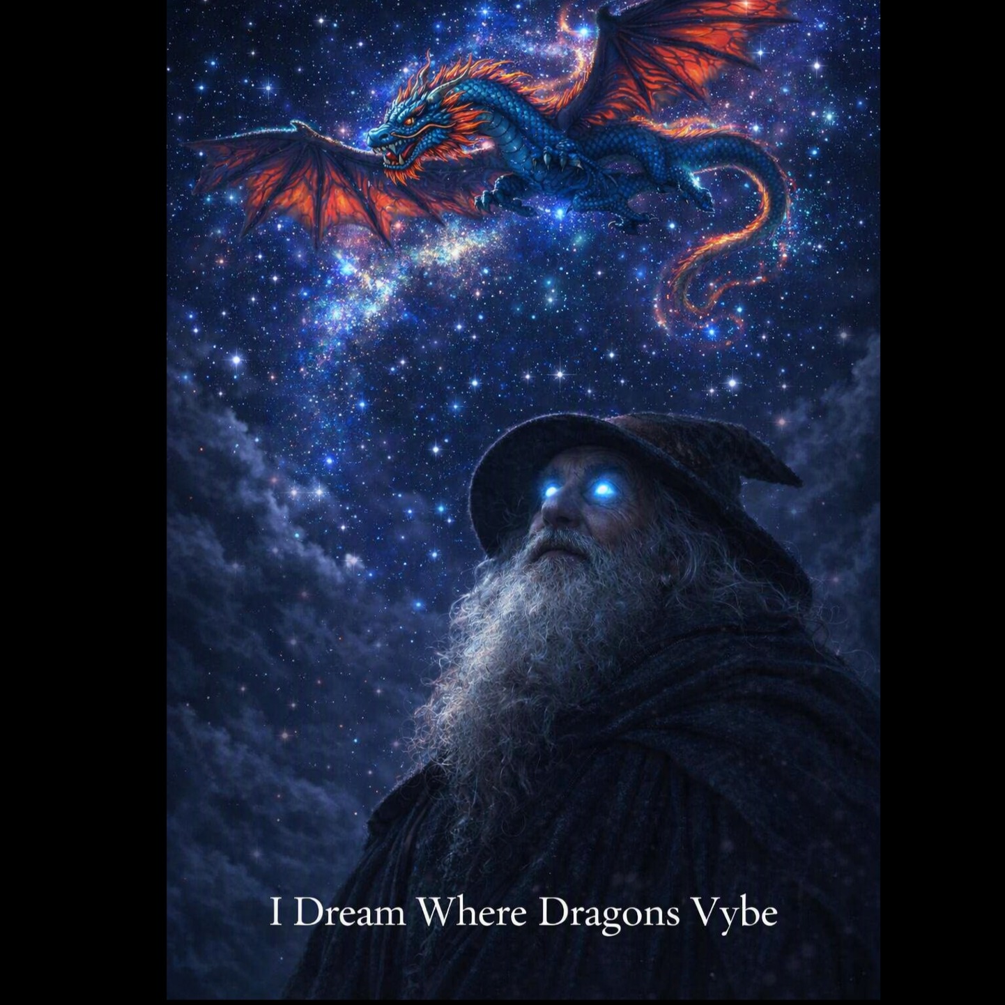 I Dream Where Dragons Vybe artwork