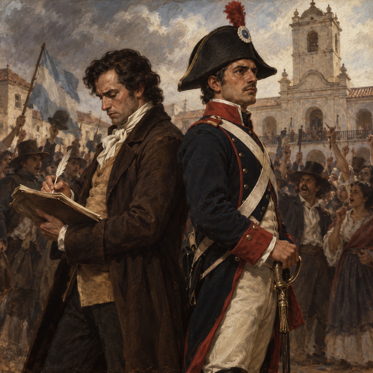 10 Plumas y sables artwork