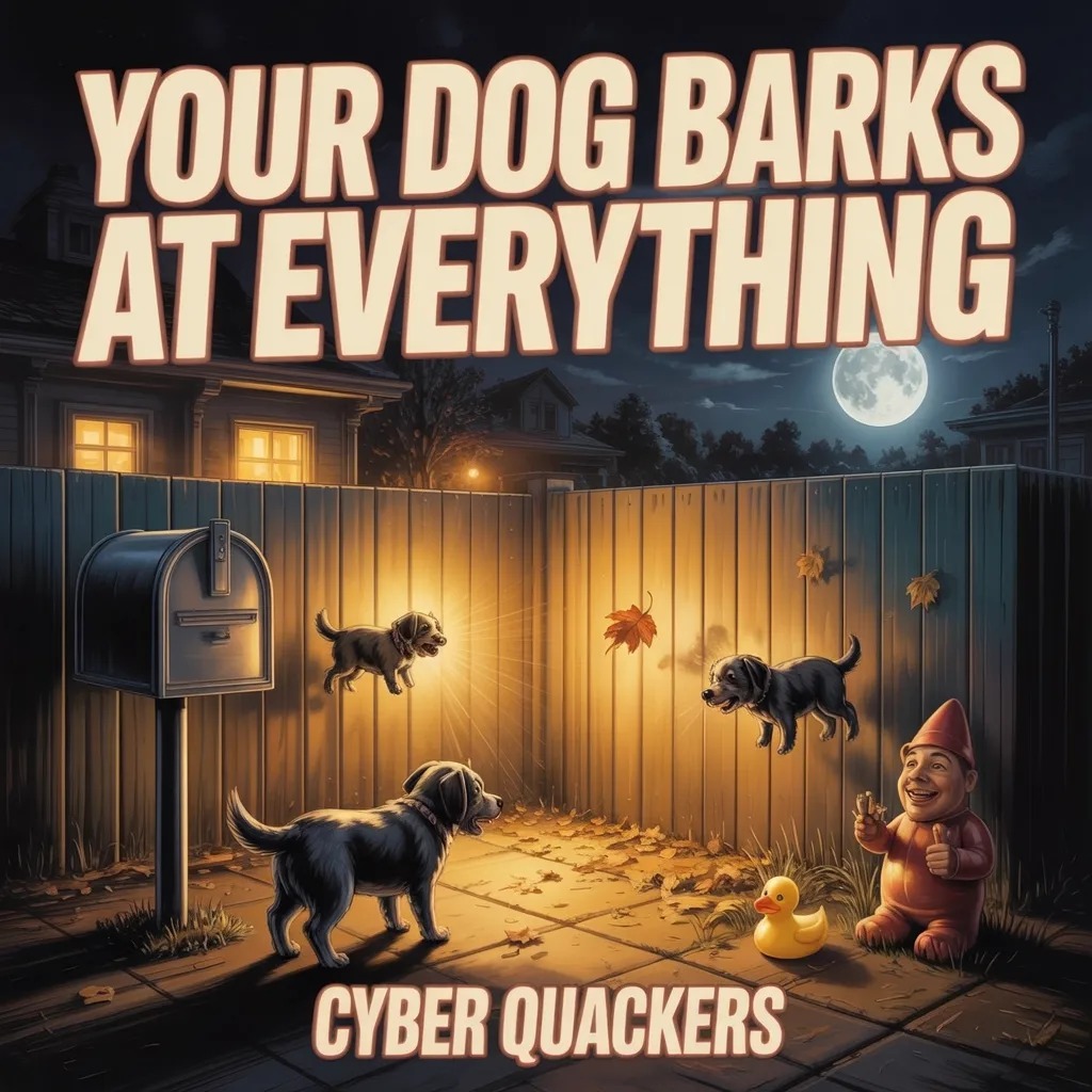 Your Dog Barks at Everything artwork