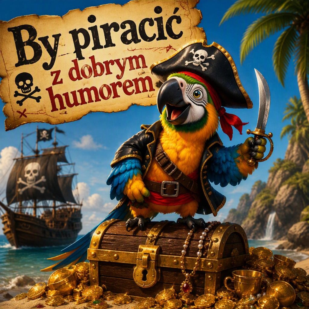 By piracić z dobrym humorem artwork