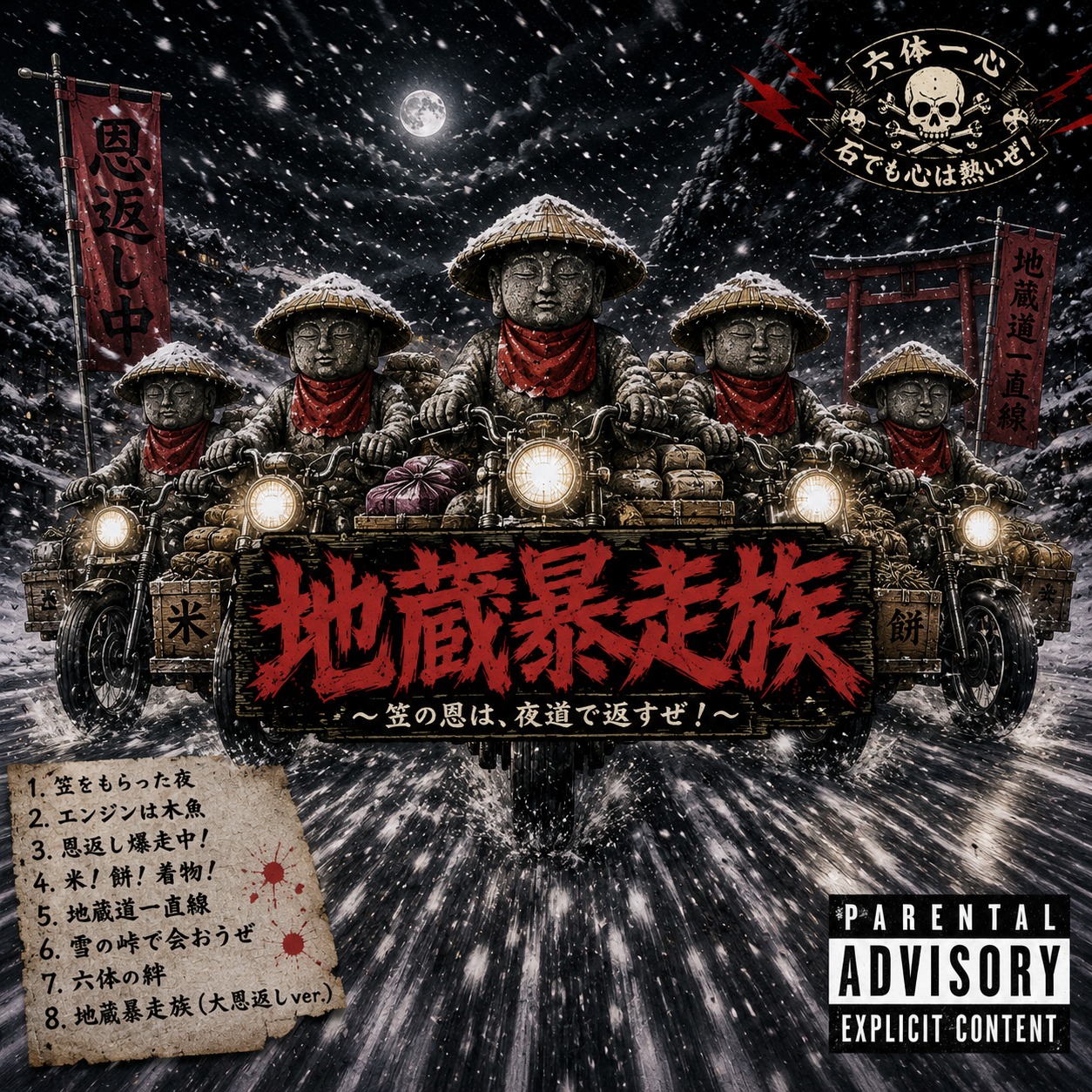 （新解釈）笠地蔵・地蔵暴走族 artwork