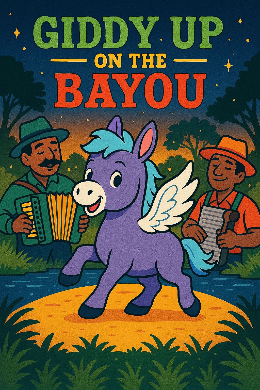 Giddy up on the Bayou! (Version 1) artwork