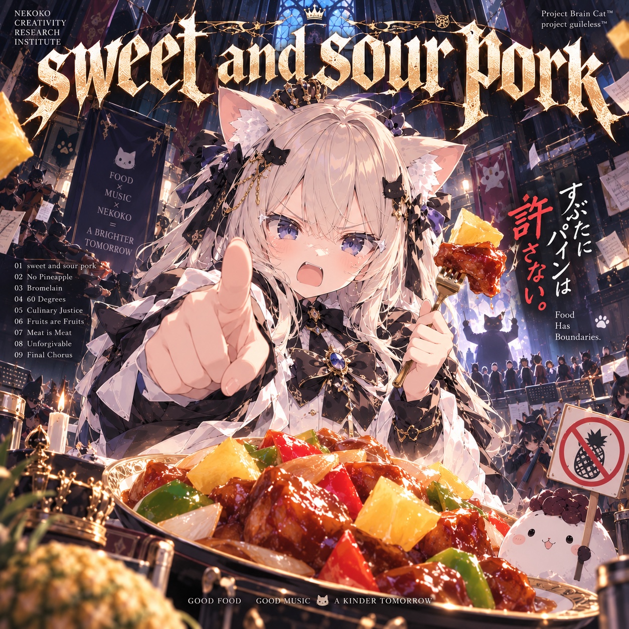 sweet and sour pork artwork