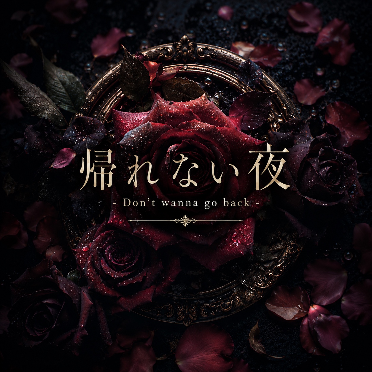 『 帰れない夜 - Don't wanna  go back - 』 artwork