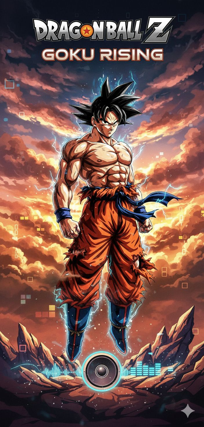 Goku Rising artwork