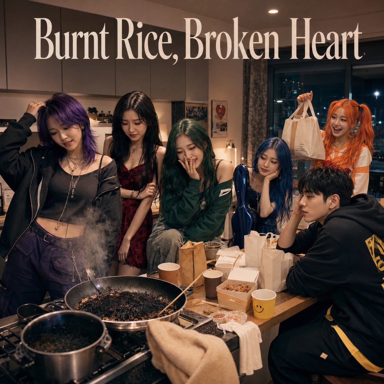Burnt Rice, Broken Heart v6 artwork