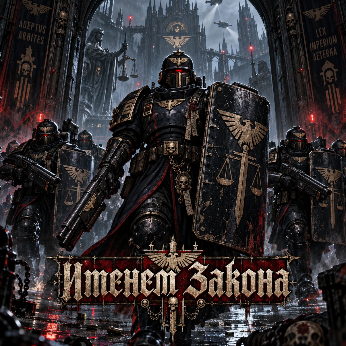WH 40k. Именем Закона artwork