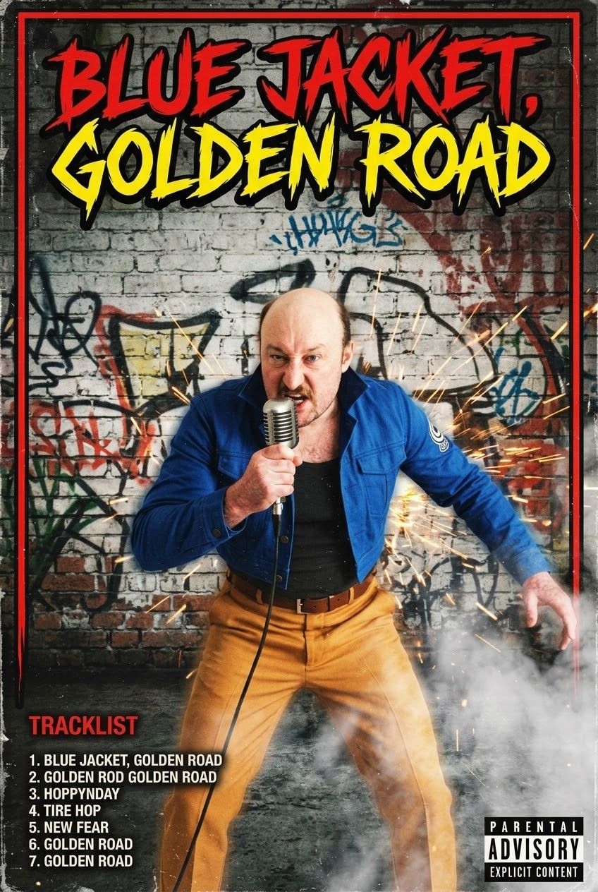 Blue Jacket, Golden Road artwork