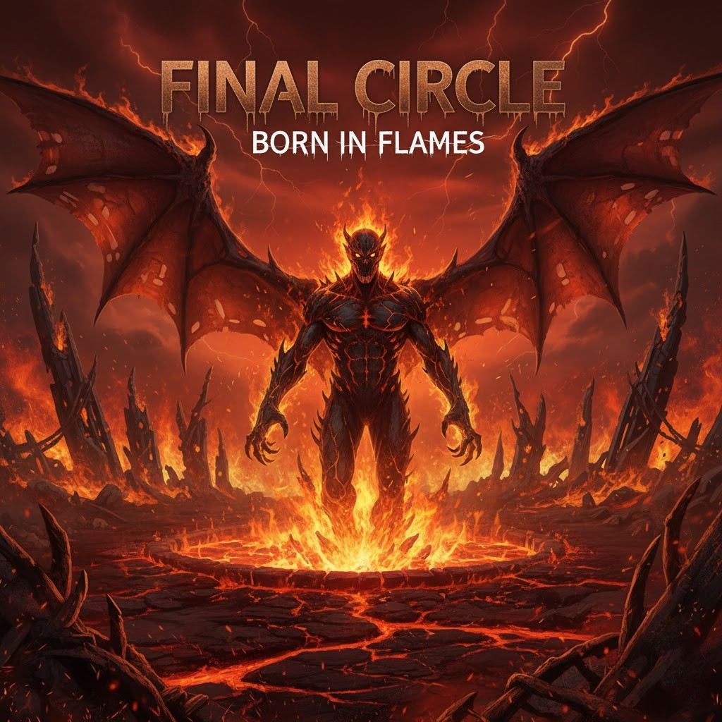 Final Circle - Born in flames artwork