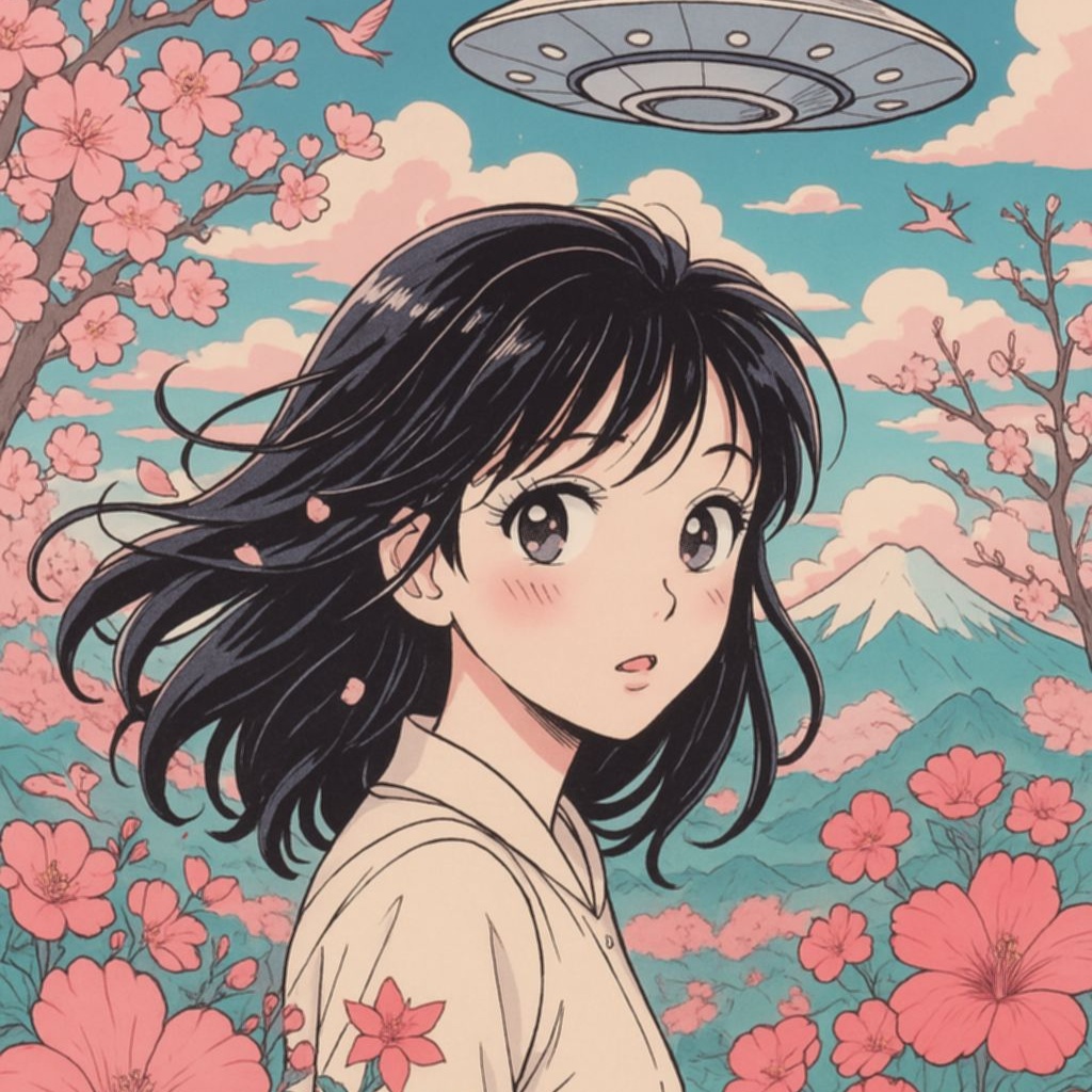 Image for 🌸春のU･F･O少女🛸