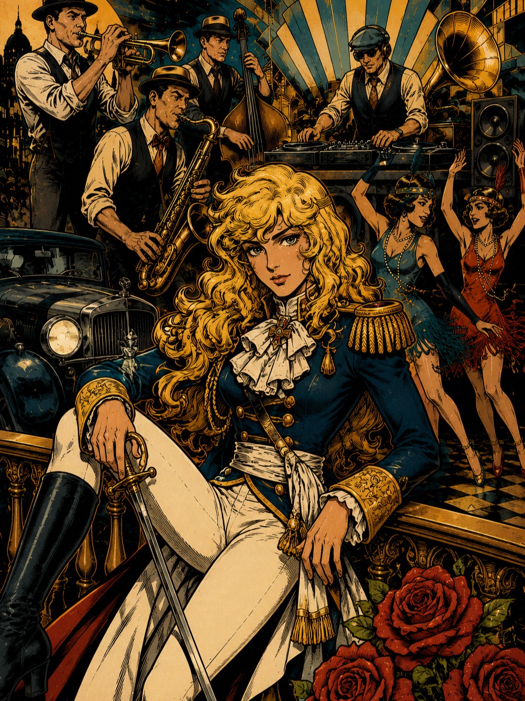 ELECTRO SWING - Lady Oscar [INSTRUMENTAL] artwork