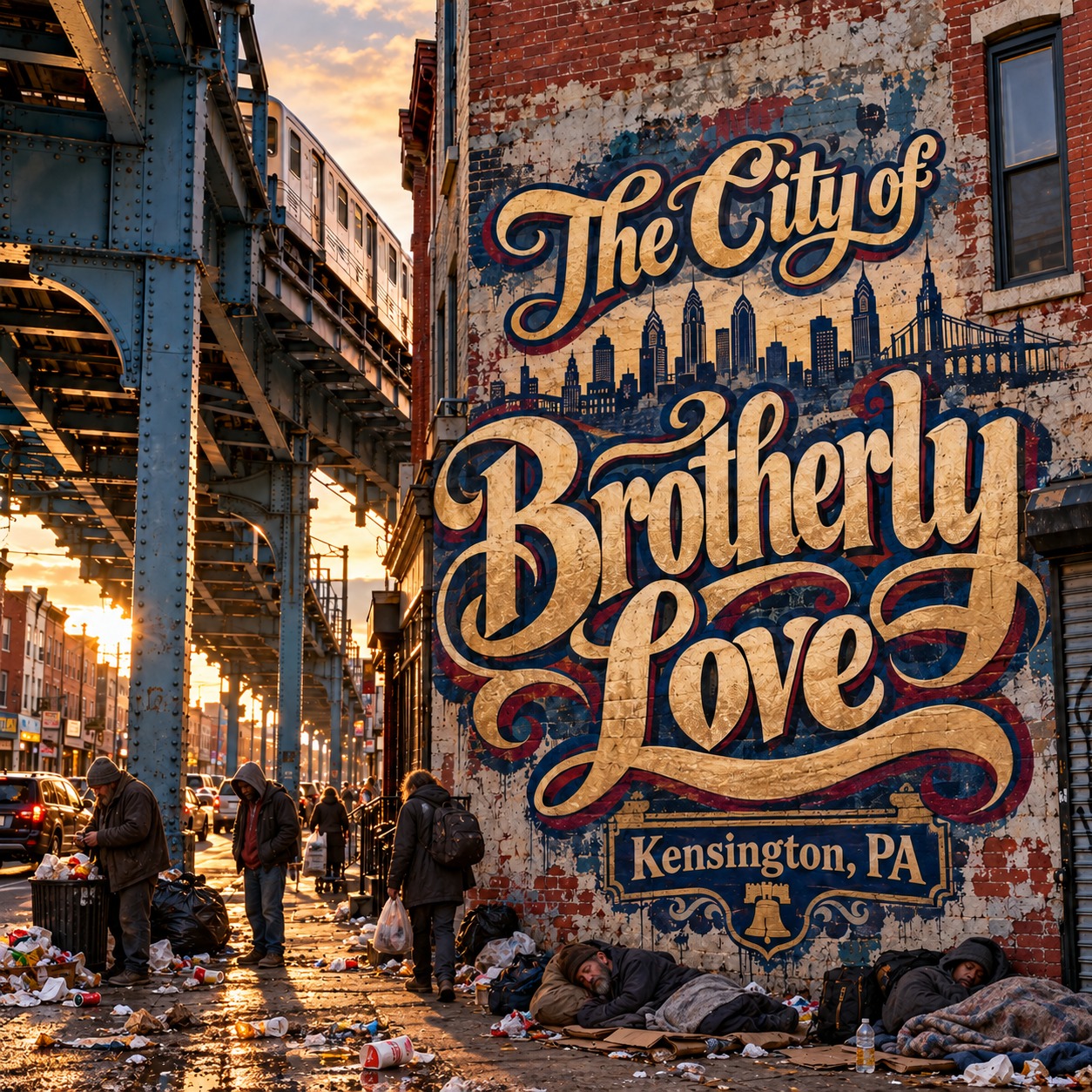 The City of Brotherly Love - Topic suggested by Outlaw Istolero artwork
