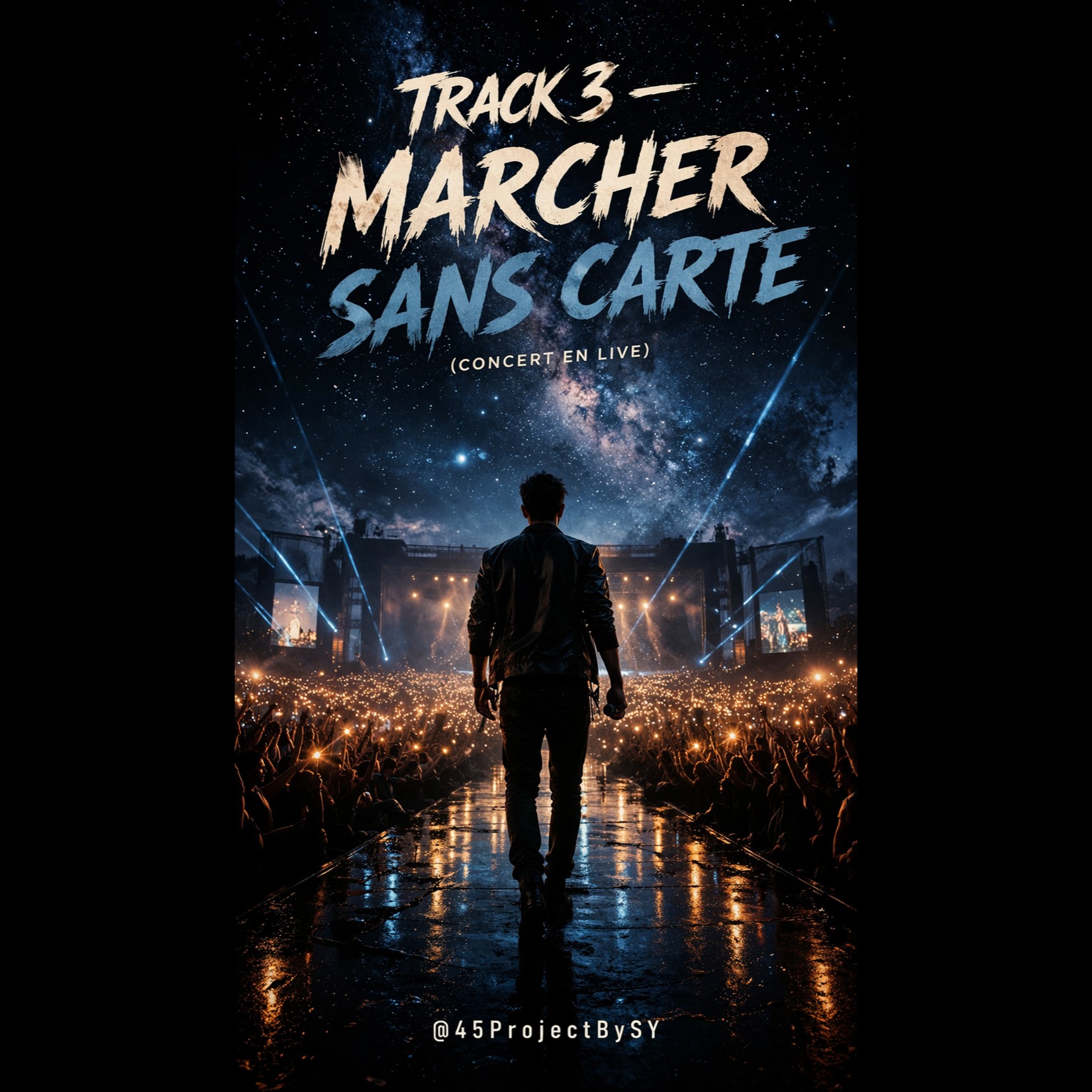 Track 3 — “Marcher sans carte” LIVE artwork