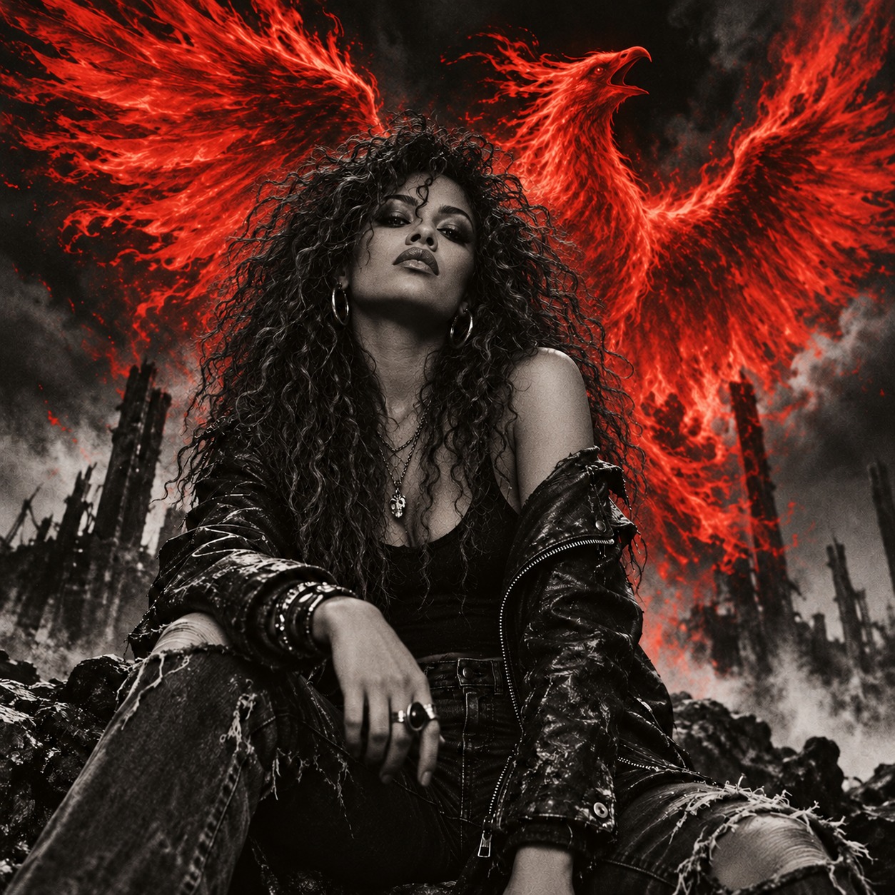 Sasha V. - She Owns the Flame | Remix of instrumental by @infj_phoenix 🐦‍🔥 artwork