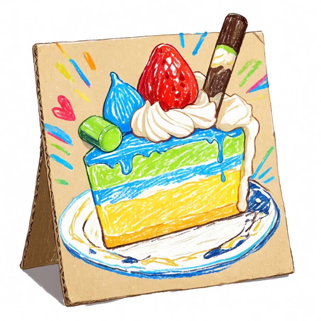 Cardboard Cake artwork